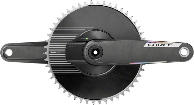 SRAM Force 1 AXS Power Meter Crankset - 165mm, 12-Speed, 50t Aero PM Chainring, 8-Bolt Direct Mount, DUB Spindle,