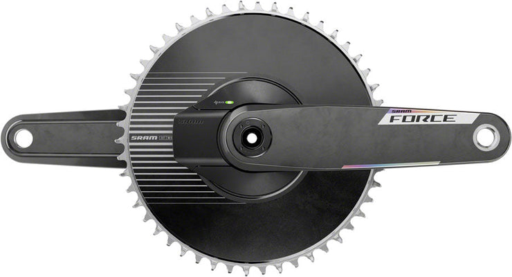 SRAM Force 1 AXS Power Meter Crankset - 165mm, 12-Speed, 50t Aero PM Chainring, 8-Bolt Direct Mount, DUB Spindle,