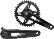 SRAM Rival 1x XPLR AXS Power Meter Wide Crankset - 165mm, 12/13-Speed, 42t, 8-Bolt Direct Mount, DUB PM Spindle, Carbon,