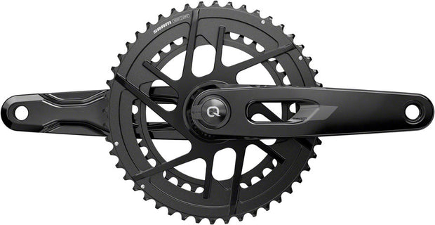SRAM Rival AXS Power Meter Crankset - 165mm, 12-Speed, 48/35t, 8-Bolt Direct Mount, DUB PM Spindle, Carbon, E1