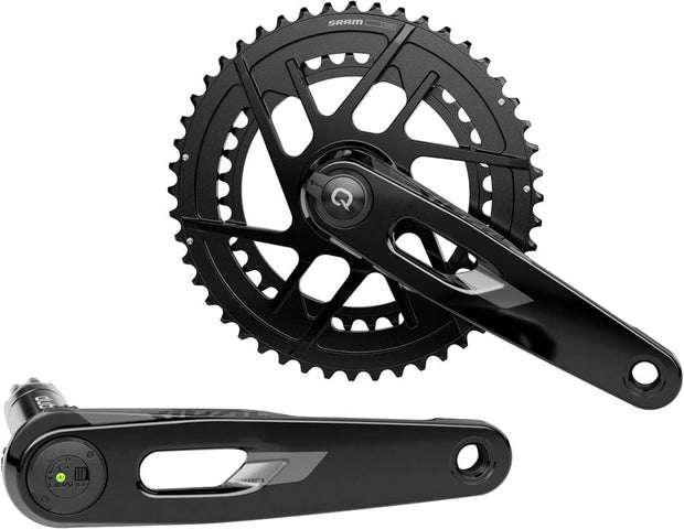 SRAM Rival AXS Power Meter Crankset - 175mm, 12-Speed, 46/33t, 8-Bolt Direct Mount, DUB PM Spindle, Carbon, E1