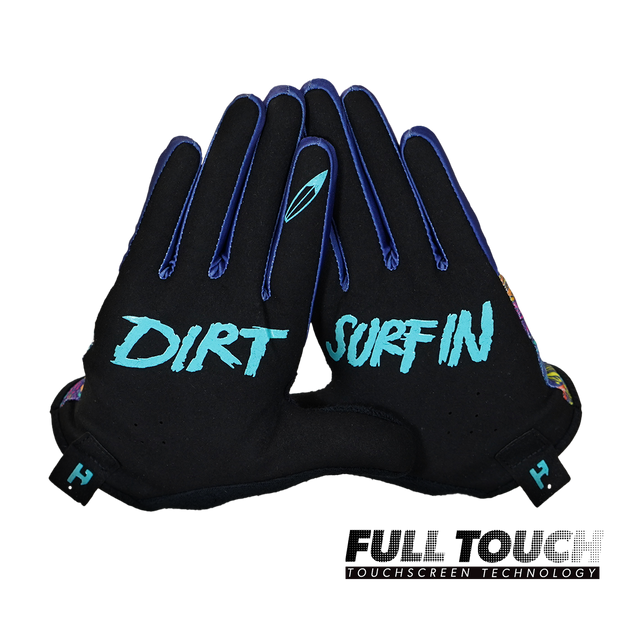 Gloves - Dirt Surfin' Floral by Handup Gloves