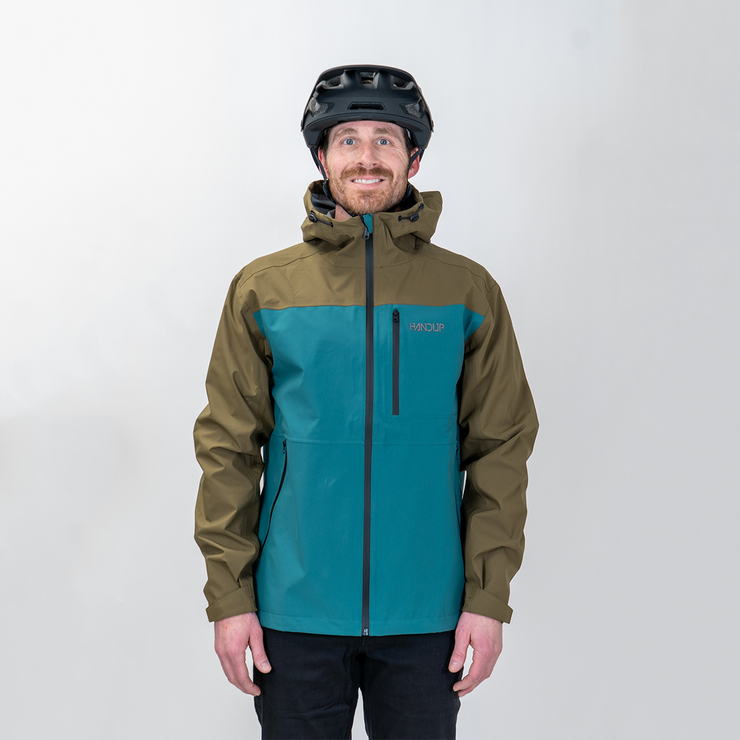 HydroSend Shell - Forest Khaki/Teal