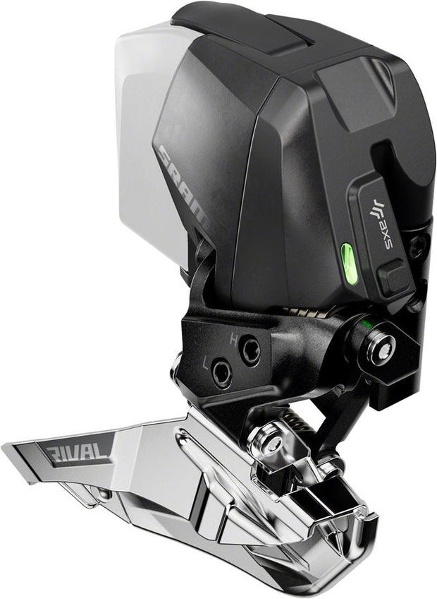 SRAM Rival AXS Front Derailleur - 2x12-Speed, Braze-on, (Battery Not Included), Black, E1