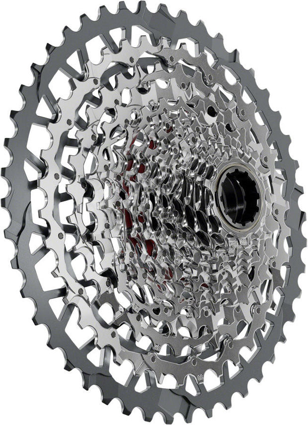 SRAM Rival XPLR XG-1351 Cassette - 13-Speed, 10-46t, For XDR Driver, Silver, E1