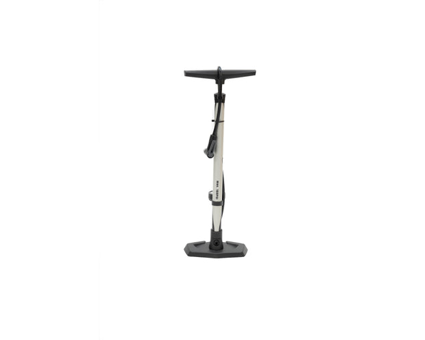 Giyo Tire Floor Pump Steel Barrel Silver
