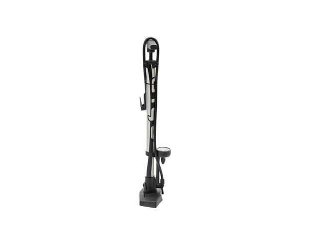 Giyo Tire Floor Pump Steel Barrel Silver