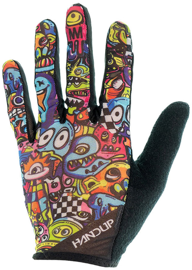 Handup Vented Gloves - Monster Mayhem, Small