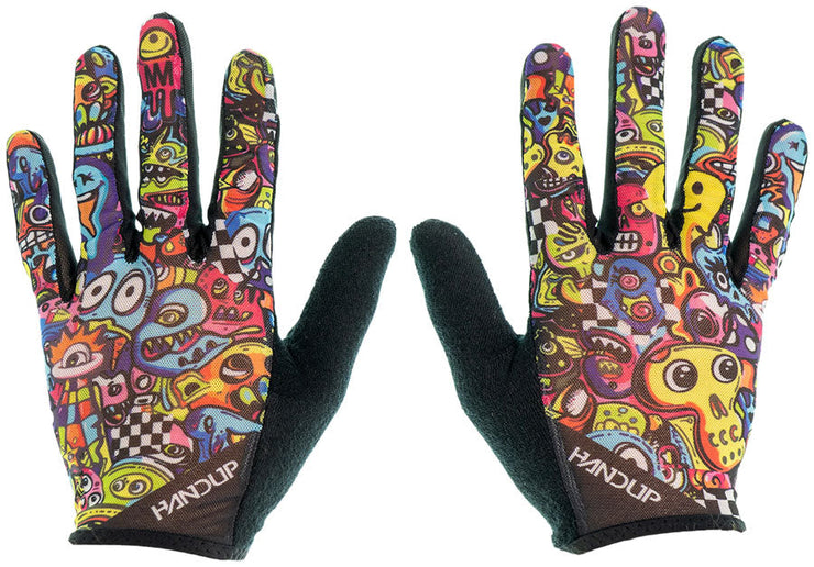 Handup Vented Gloves - Monster Mayhem, Medium