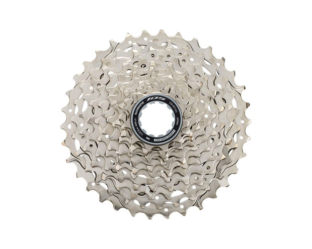 SHIMANO 105 CS-R7101-12 CASSETTE - 12-SPEED, 11-34T, HG L2, SILVER