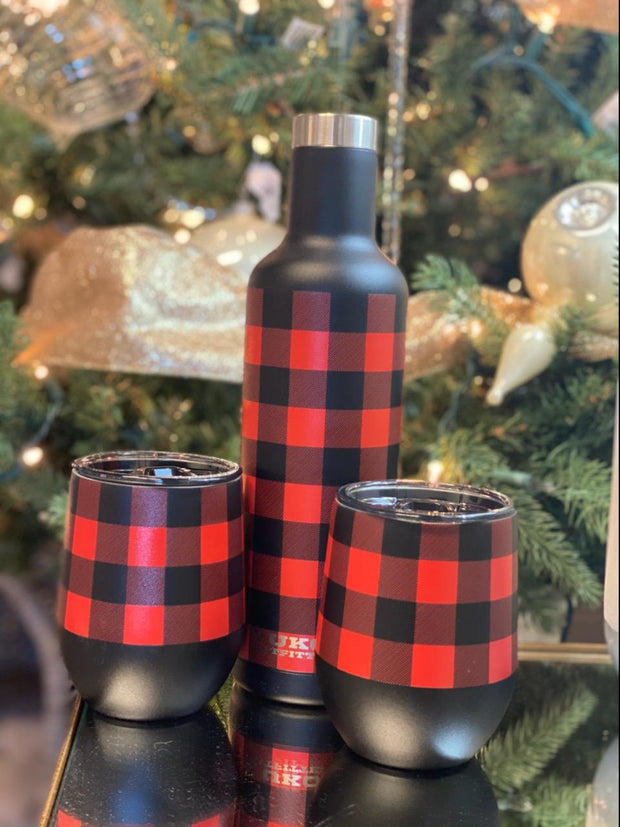 3pc Gift Set - Buffalo Plaid