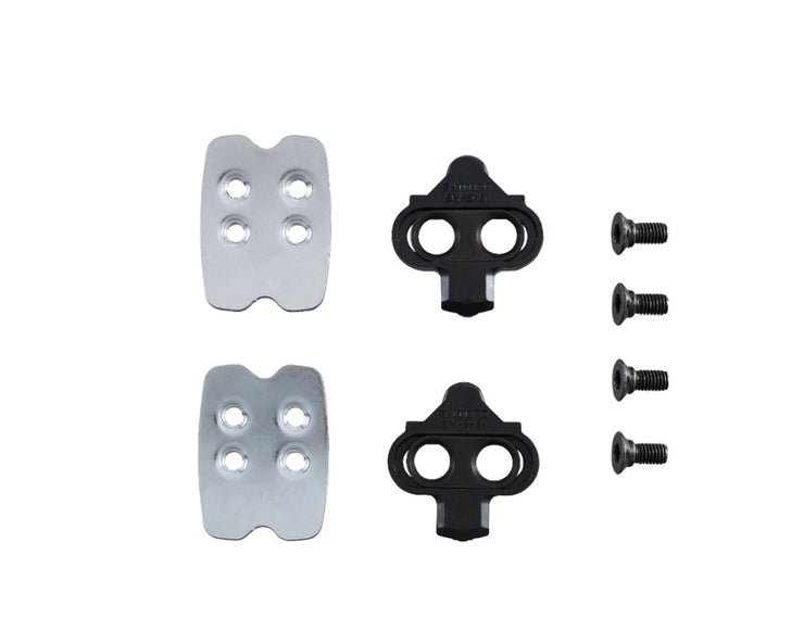SM-SH51 SPD CLEAT SET (PAIR) SINGLE RELEASE W/ CLEAT NUT