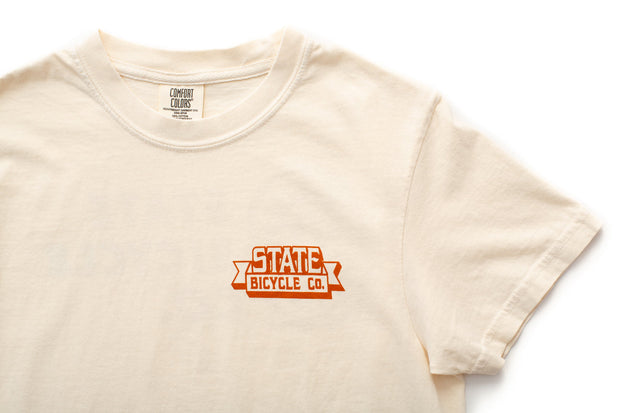 State Bicycle Co. - "Designed in the Desert" - T-Shirt (Ivory)