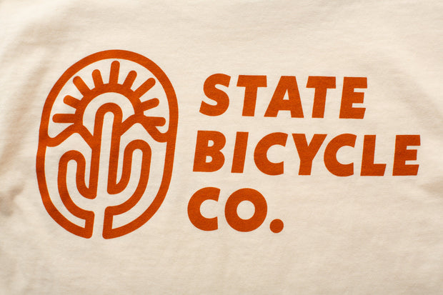 State Bicycle Co. - "Designed in the Desert" - T-Shirt (Ivory)