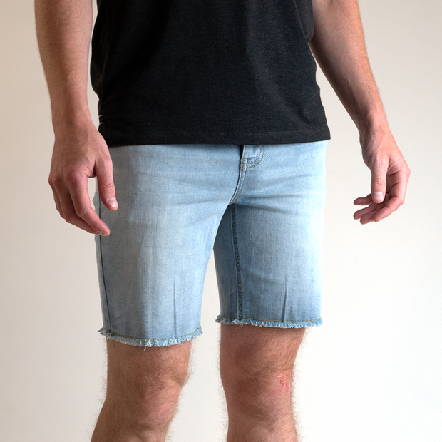 Stretch Jorts - Light Blue by Handup Gloves