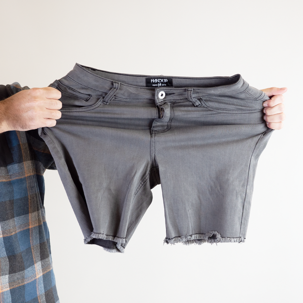 Stretch Jorts - Light Blue by Handup Gloves