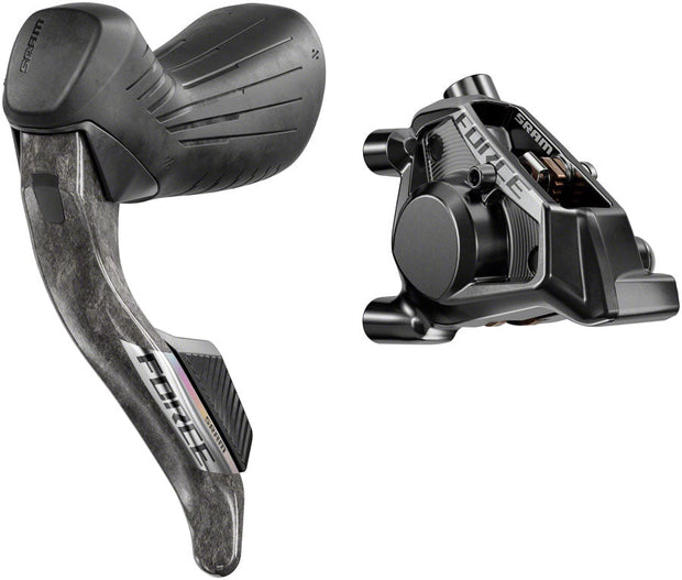 SRAM Force eTap AXS Upgrade Kit - Right and Left HRD Shift/Brake Levers, Flat Mount Calipers, Hammerhead Karoo (Force