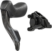 SRAM Rival eTap AXS HRD Shift/Brake Lever and Hydraulic Disc Caliper - Left/Front, Flat Mount 20mm Offset, 950mm Hose,