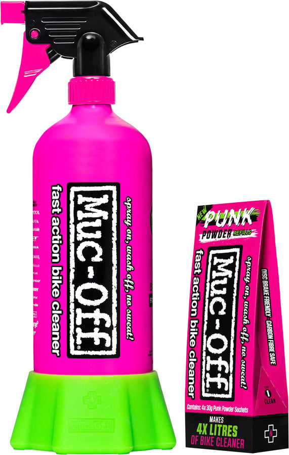 Muc-Off Punk Powder Bottle For Life Bundle