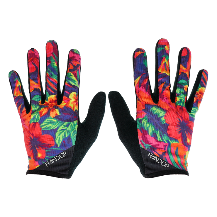 Gloves - Pink Miami Floral by Handup Gloves