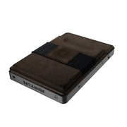 Groove Wallet with Leather Attachment