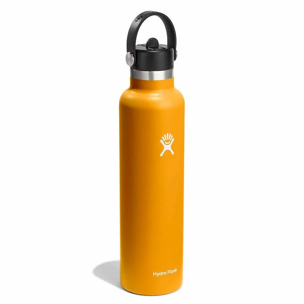 24 oz Standard Mouth with Flex Straw Cap - Fossil