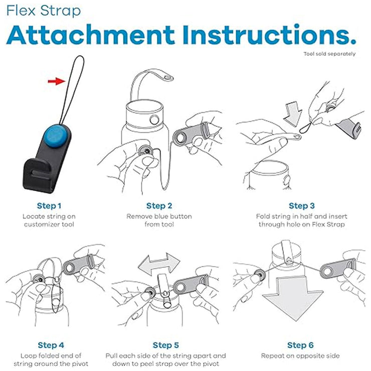 Hydro Flask Flex Strap Pack & Customizer Medium (Southwest)