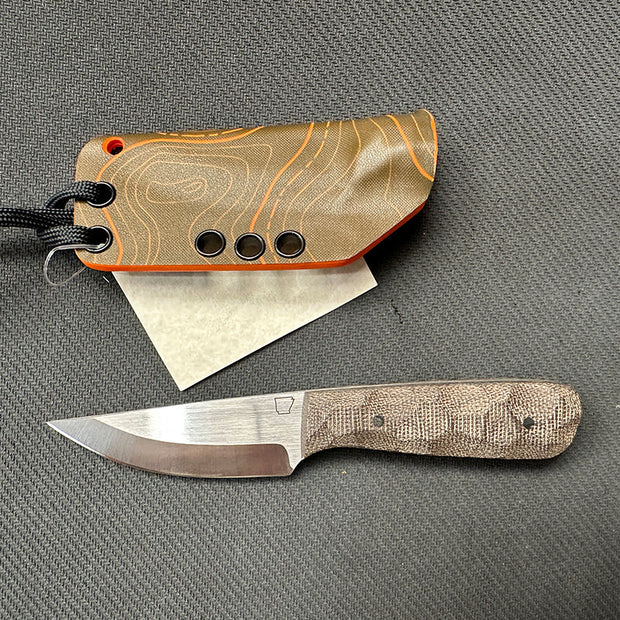 Little Bird AEB-L Green Micarta