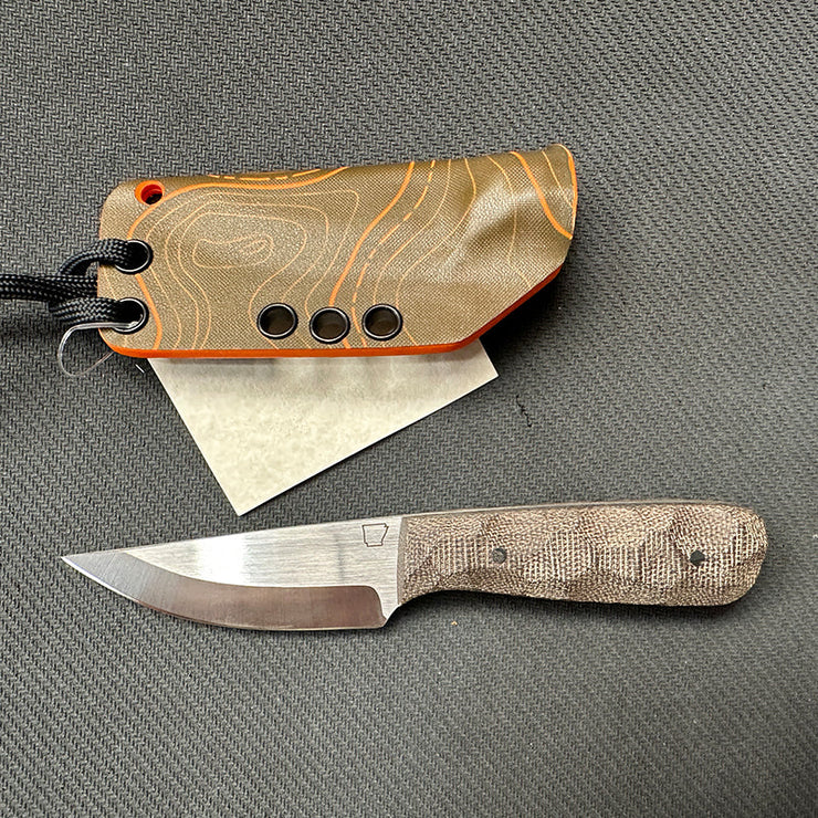 Little Bird AEB-L Green Micarta