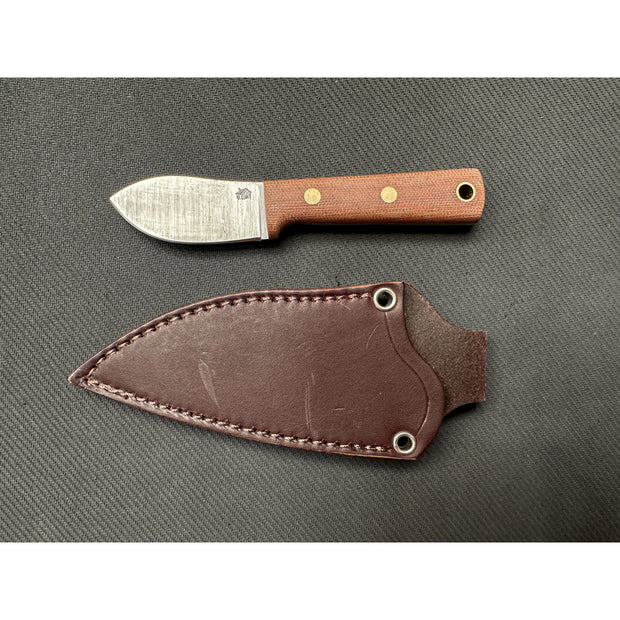Drover A2 Flat Natural Micarta