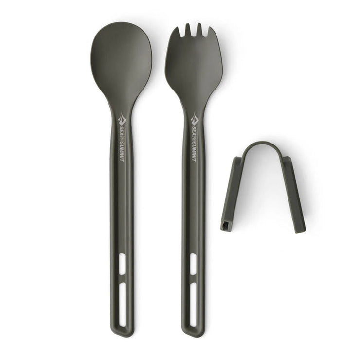 Frontier Ultralight Cutlery Set - Long Handle Spoon & Spork