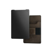 Groove Wallet with Leather Attachment