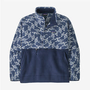 M Retro Pile Half-Snap Fleece Pullover