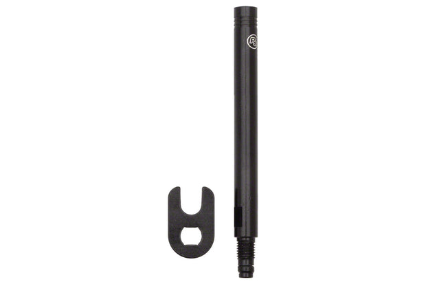 PROBLEM SOLVERS PRESTA VALVE EXTENDER: REMOVABLE CORE 70MM BLACK