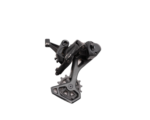 microSHIFT ADVENT X Rear Derailleur - 10-Speed, Medium Cage, Black, With Clutch (Take Off)
