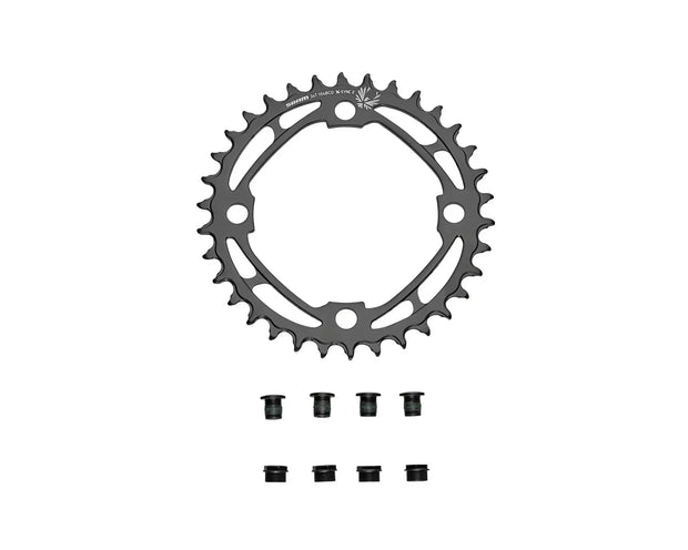 CHR TURBO, 34T, EAGLE 12-SPD, 104BCD, 1X RING, STEEL, W/ CHAINRING BOLTS, SRAM (00.6218.011.006)