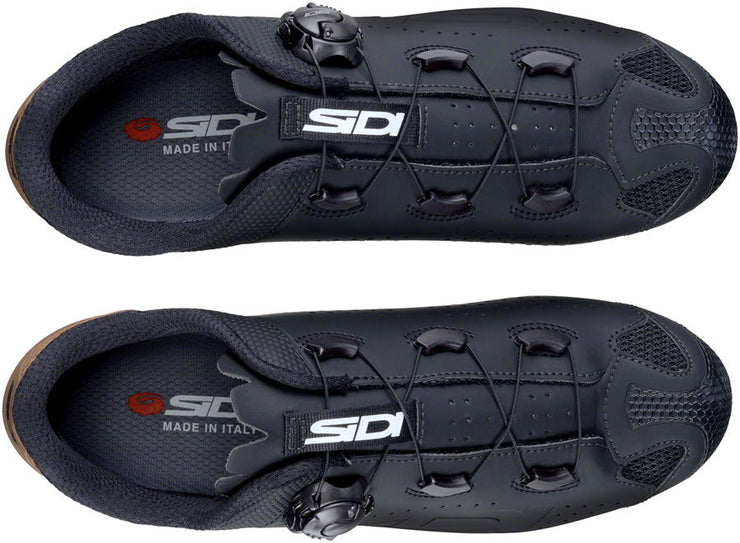 Sidi Dust Mountain Clipless Shoes - Men's, Black/Black, 39.5