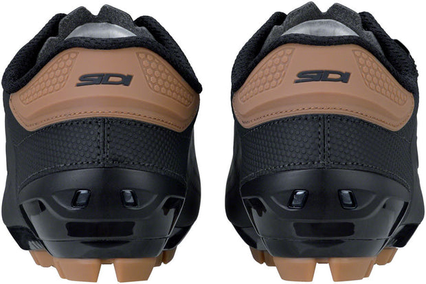 Sidi Dust Mountain Clipless Shoes - Men's, Black/Black, 38