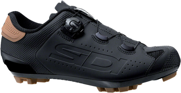Sidi Dust Mountain Clipless Shoes - Men's, Black/Black, 38.5