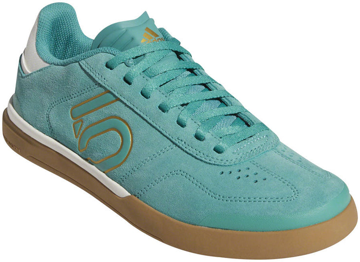 Five Ten Sleuth DLX Flat Shoe - Women's, True Green / Chalk White / Cardboard