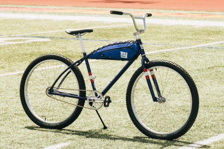 #NFL+NYG – NFL Collection | Klunker Bike + Bag Combo – NY Giants (Photo Model – Like-New)