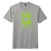 MudGear Tri-Blend Fist Logo Tee - Lime Green (Made to Order DTF)