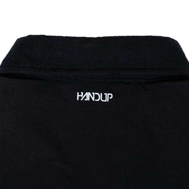 Quilted Shacket - Black on Black