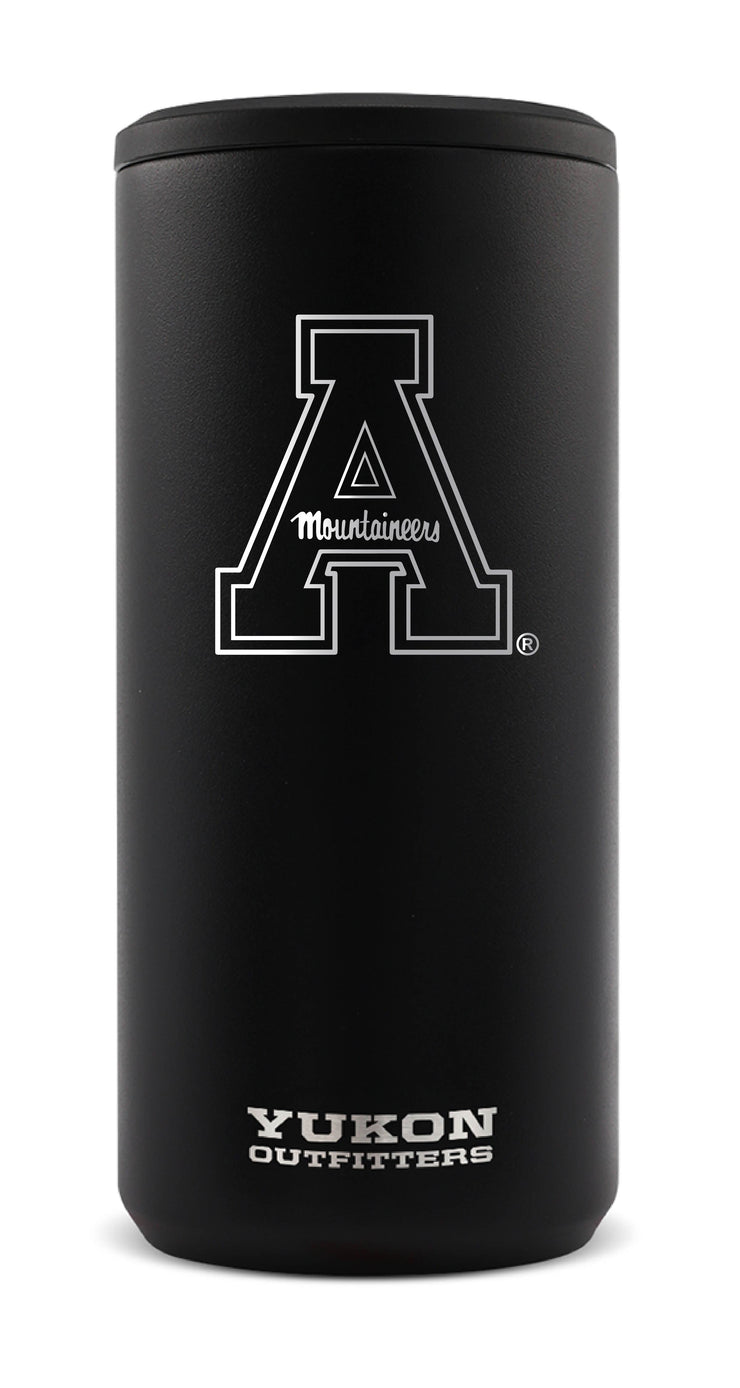 Slim Can Cooler - Block "A" - Black