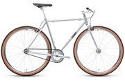 4130 - Satin Silver – (Fixed Gear / Single-Speed)