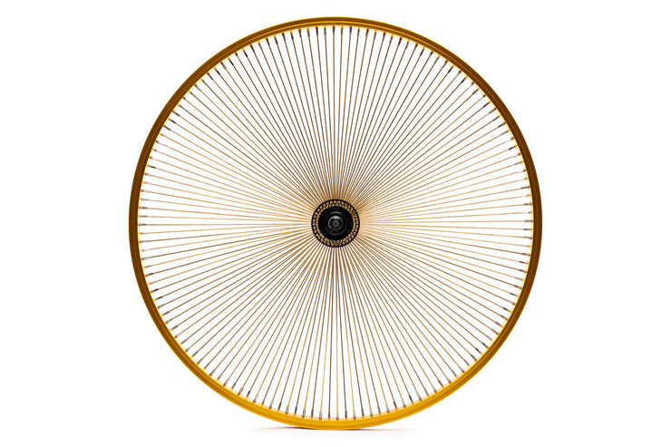 State Bicycle Co. - 144 Spoke Gold "Klunker" Wheelset