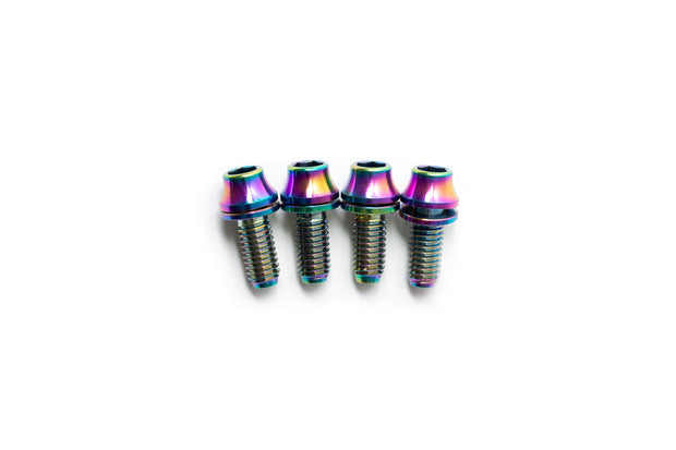 State Bicycle Co. - Titanium Bottle Cage / Mounting Bolts (4-pack)