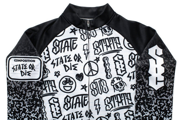 State Bicycle Co. - "Cool S" - Fleece-Lined Winter Jersey / Jacket