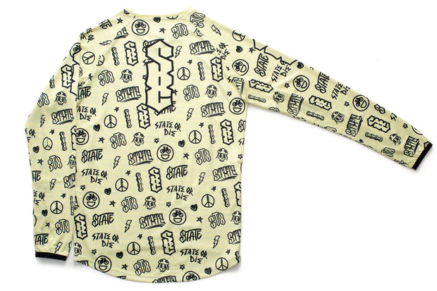 State Bicycle Co. - "Cool S" All-Road Jersey - Long Sleeve Tech-T