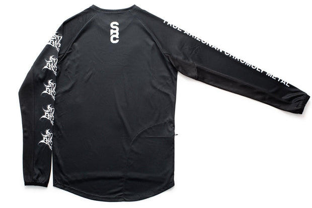 State Bicycle Co. - "Death Metal" All-Road Jersey - Long Sleeve Tech-T